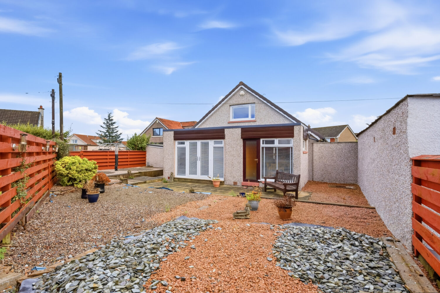 Rear garden