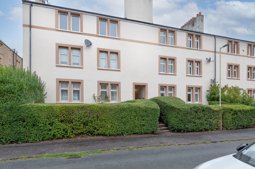 Front of flat