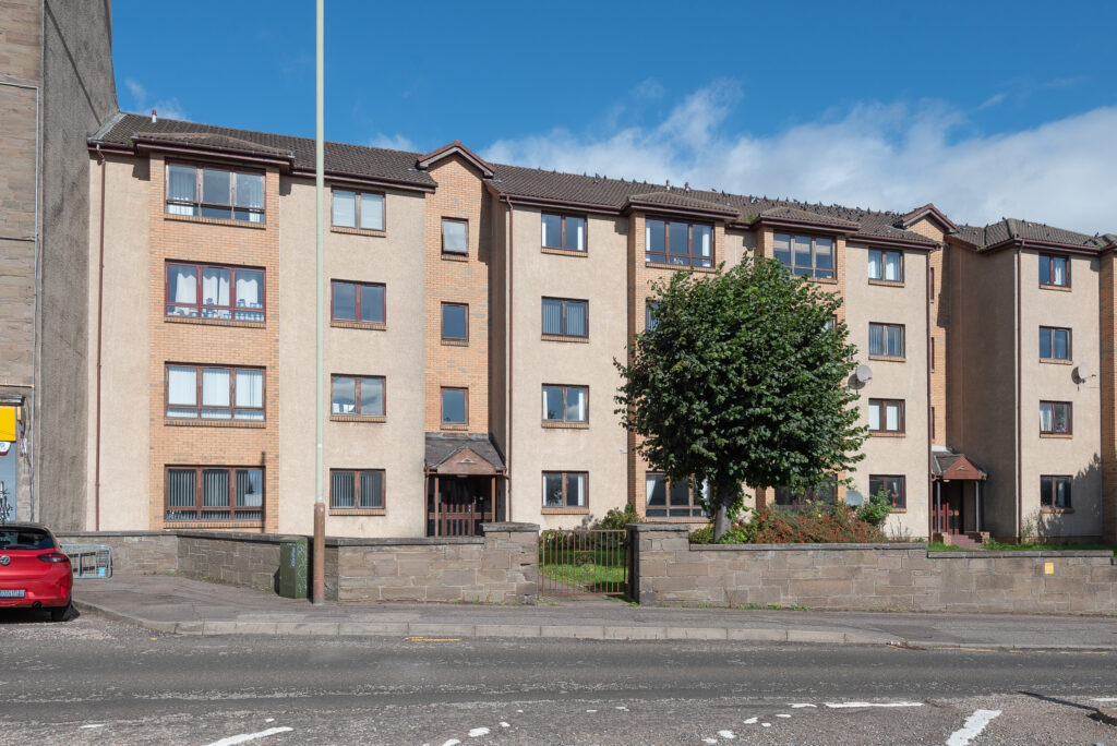 Front of flat
